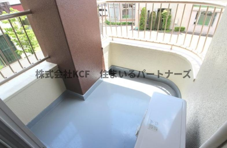 コーポワンセルフのバルコニー|バルコニー付きです