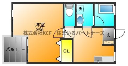 コーポワンセルフの間取り