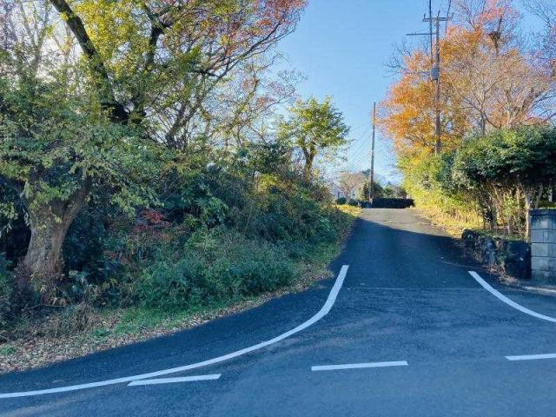 【前面道路含む現地写真】 | 伊東市八幡野　売地