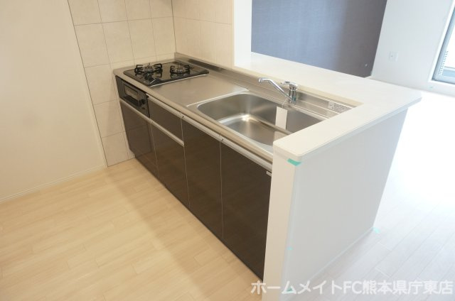 上益城郡益城町大字福富のアパートのキッチン