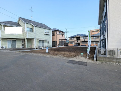 【前面道路含む現地写真】 | 「厚木駅」徒歩７分♪整形地の売地（更地）