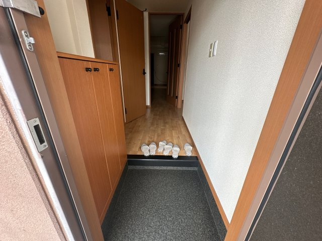 アルカディアＡ棟の玄関