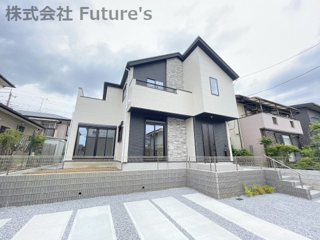 流山市宮園3丁目　新築戸建　全1棟の外観|流山市宮園3丁目・限定1邸！！駅までのアクセス良好なエリアです◎