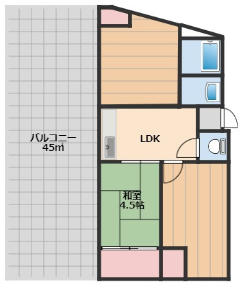 コスモス21の間取り