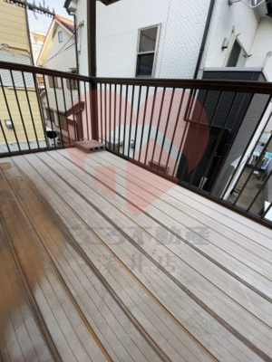 【バルコニー】 | 高石市加茂１丁目戸建