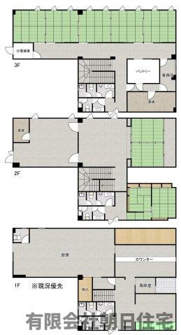 【間取り】 | 末次本町１０８　テナントビル