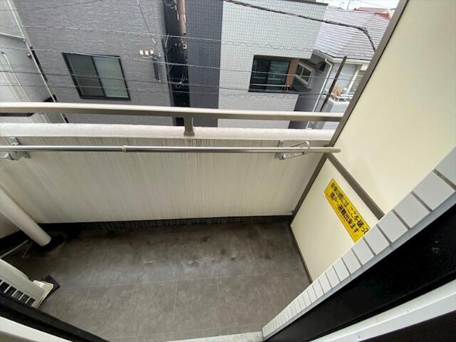 ベルシード京成小岩のバルコニー