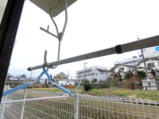 クローバーハウスのバルコニー