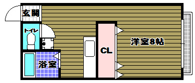 クローバーハウスの間取り