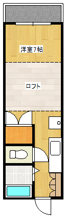 丸山荘の間取り