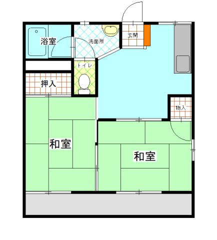 【間取り】 | 清栄コーポＣ
