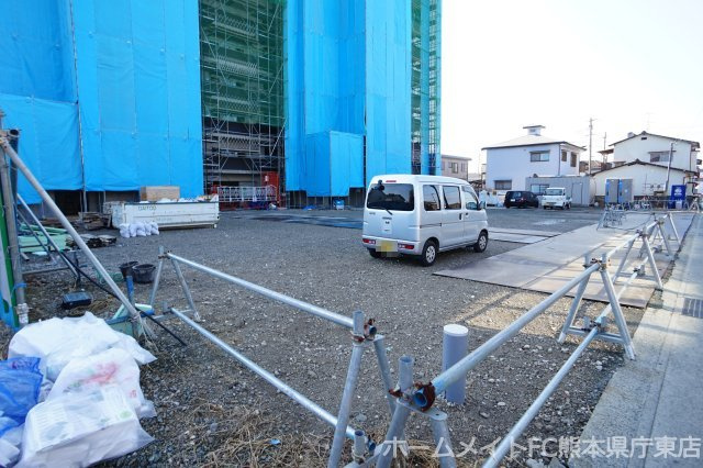 熊本市東区月出２丁目の賃貸マンションの駐車場