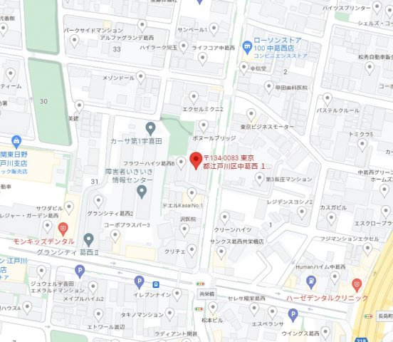 フラワーハイツ葛西Ａの地図