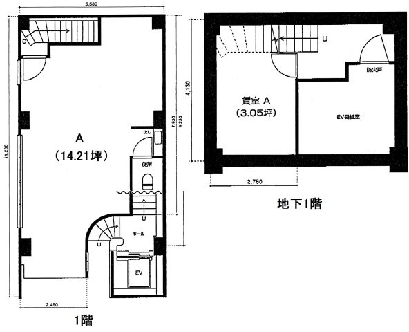 楠本第１７ビルの間取り