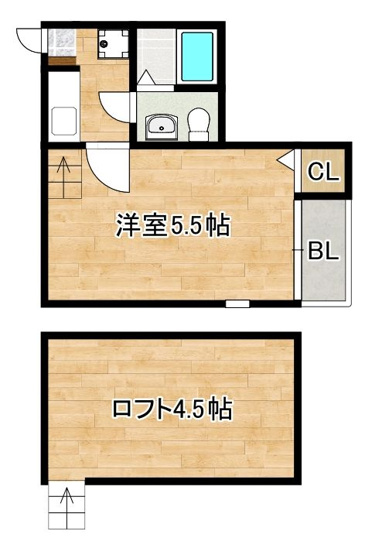 【間取り】 | stage千代Ⅱ | 現況優先。