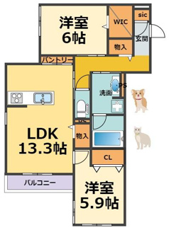 【間取り】 | ウエストポトス