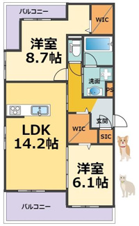 【間取り】 | ウエストポトス