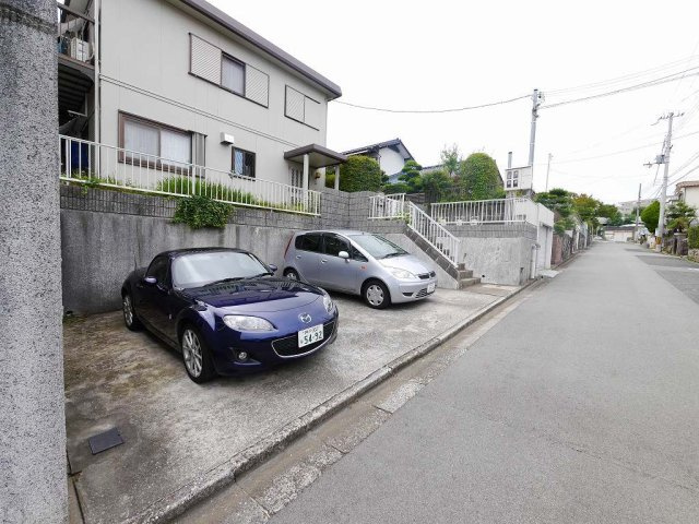 シティハイム河村の駐車場