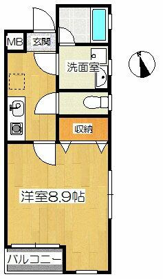 Ｃ－ＳＱＵＡＲＥ奏の杜の間取り