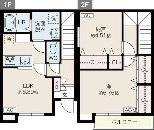【間取り】 | サニーサイドテラス赤堀南