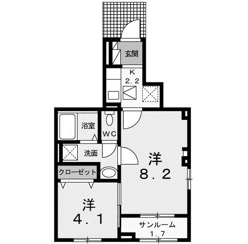 【間取り】 | アルバートブローテ上柴