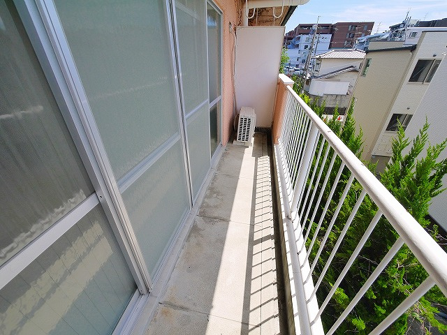 大和ビルマンションBのバルコニー