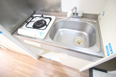 【設備】 | プレサンス阿倍野阪南町 | １口ガスコンロ