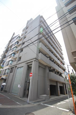 【外観】 | プレサンス阿倍野阪南町 | タイル張りのお洒落な外観