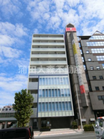 BlancCiel(ブランシエル)東蒲田の外観|2020年7月築　RC鉄筋コンクリート造地上10階建て1K～1LDK総戸数35戸
東京都大田区東蒲田2丁目　JR京浜東北線蒲田駅徒歩14分、京浜急行本線京急蒲田駅徒歩3分