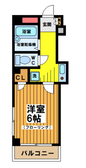 【間取り】 | メゾンフラワー笹塚