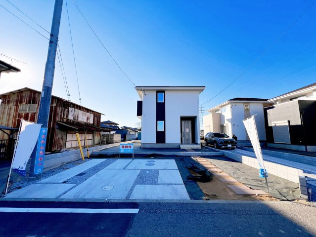 伊勢崎市中町２期　新築住宅 5号棟の外観