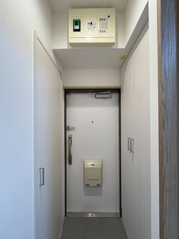 シンプルで使いやすい玄関です