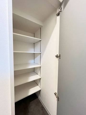 大きなスペースがあり、収納には困りません