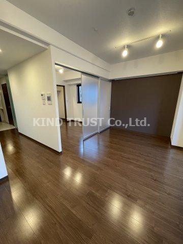 ネットフローラ梅田北の居間・リビング|おしゃれなリビングです