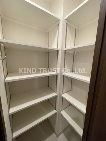 ネットフローラ梅田北の収納|収納のためのスペースです