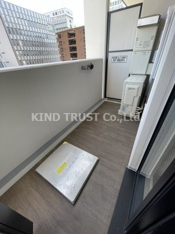 ファーストフィオーレ梅田イーストのバルコニー|バルコニー付きです