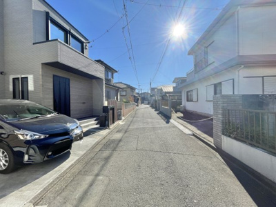 【前面道路含む現地写真】 | 清瀬市中清戸2丁目　中古戸建