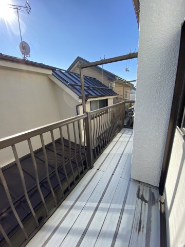 カフェスタイル東村山のバルコニー
