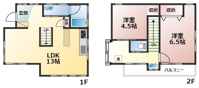カフェスタイル東村山の間取り