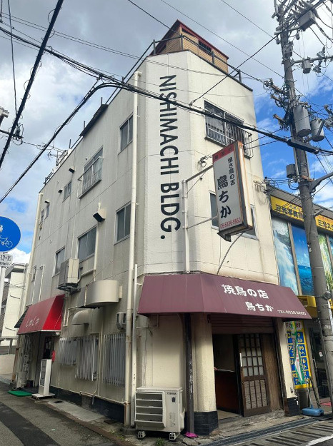 庄内西町ビル1階店舗の外観
