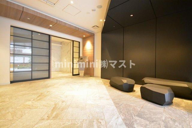パークアクシス四ツ橋のロビー