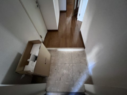 プレステージ西明石Ⅲの玄関