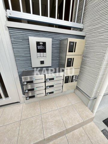 ハーモニーテラス京橋のエントランス|清潔なエントランスです