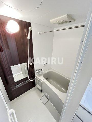 ハーモニーテラス京橋の浴室|日々の疲れを癒すお風呂付です