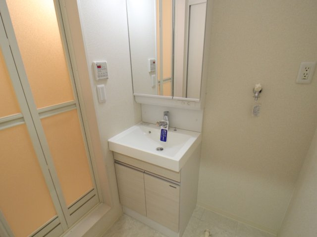 フジパレス山之内Ⅹ番館の洗面所|使いやすい洗面所です