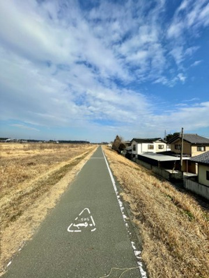 【周辺】 | 藤岡市中島　売却物件 | 物件の後ろにある、お散歩コース