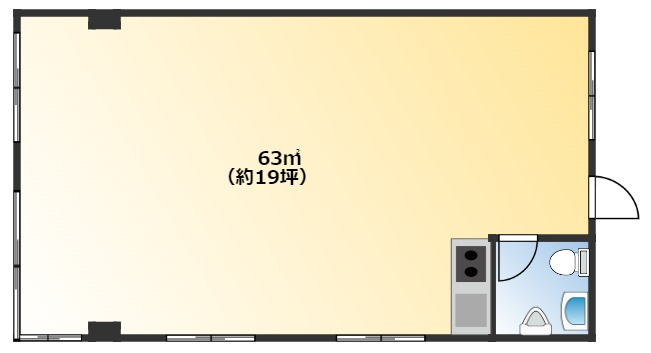 【間取り】 | あらぐすくマンション(店舗)