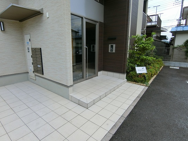 ファルケヴィラのエントランス