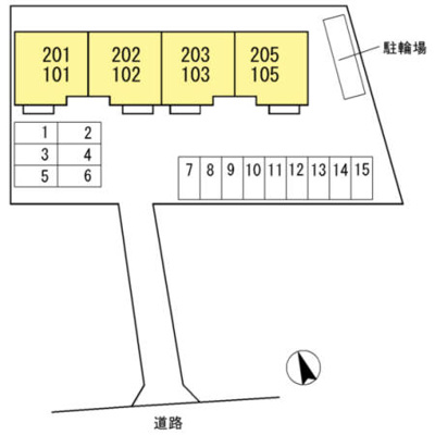 【区画図】 | メゾン･エントピアⅢ