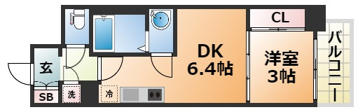 セレニテ神戸ミラクの間取り